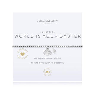 Joma Jewellery 1476 A Little World is Your Oyster Bracelet