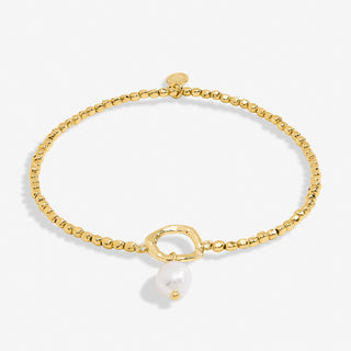 Joma Jewellery 7161 Solaria Baroque Peal Loop Bracelet