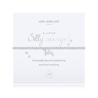 Joma Jewellery 3472 A Little Silly Sausage Bracelet