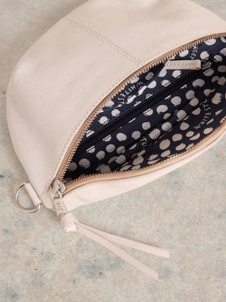 White Stuff Mini Sebby Leather Sling Bag