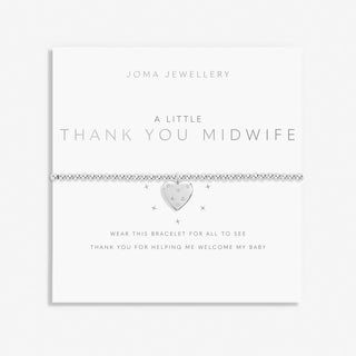 Joma Jewellery 7004 A Little Thank You Midwife Bracelet