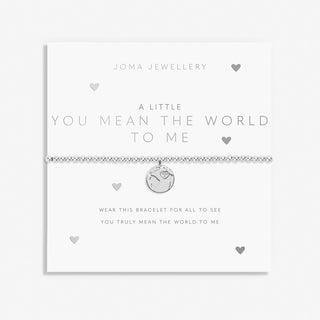 Joma Jewellery 7016 You Mean The World To Me Bracelet