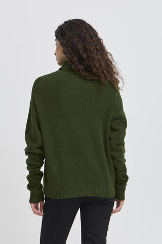 Ichi Dasila Roll Neck Jumper