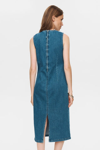 Numph Amber Sleeveless Denim Dress