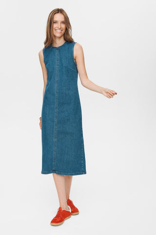 Numph Amber Sleeveless Denim Dress