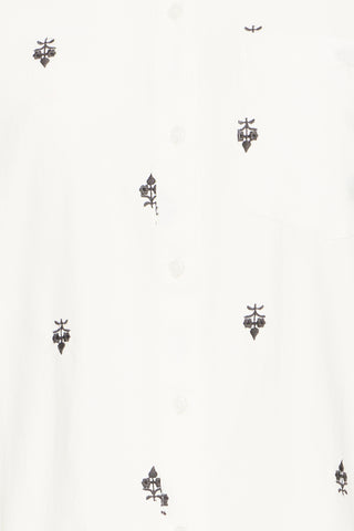 B Young Hilou Embroidered Shirt