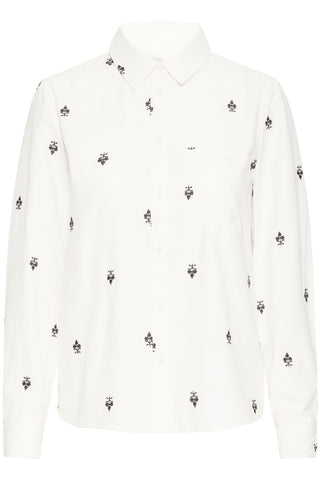 B Young Hilou Embroidered Shirt