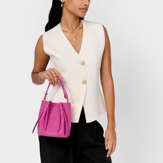 Katie Loxton Celina Mini Suedette Bucket Bag