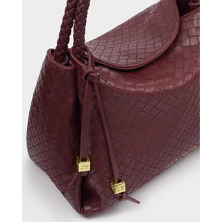 Katie Loxton Nova Woven Texture Top Handle Bag