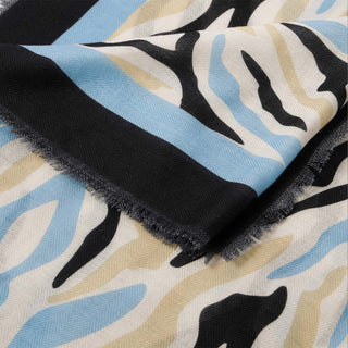 Katie Loxton Printed Scarf Abstract Zebra