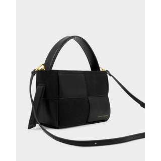 Katie Loxton Taya Hand Woven Suedette Top Handle Bag