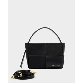 Katie Loxton Taya Hand Woven Suedette Top Handle Bag