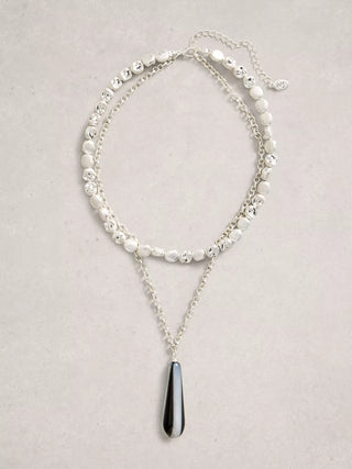 White Stuff Astrid Pendant Necklace