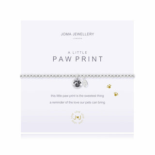 Joma Jewellery 1094 A Little Paw Print Bracelet