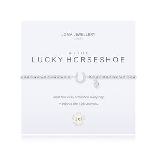 Joma Jewellery 1107 A Little Lucky Horseshoe Bracelet