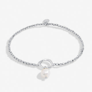 Joma Jewellery 7167 Solaria Baroque Peal Loop Bracelet