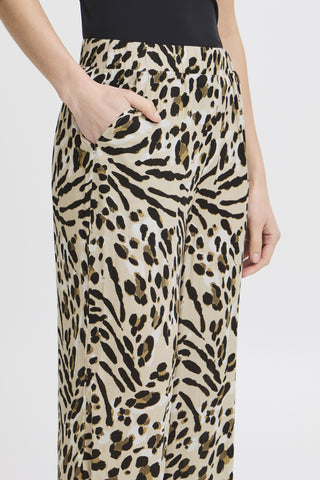 Ichi Marrakech Cropped Trousers