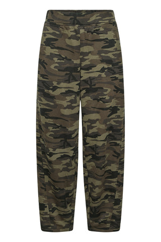 Ichi Xcamira Camouflage Jersey Trousers