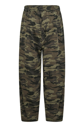 Ichi Xcamira Camouflage Jersey Trousers