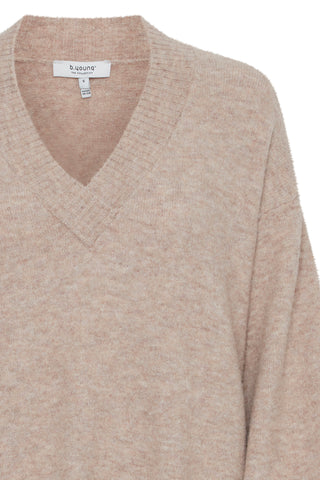 B Young Omea V Neck Jumper