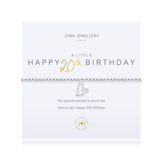 Joma Jewellery 2671 A Little 20th Birthday Bracelet