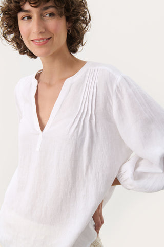 Part Two Nyara Linen Blouse