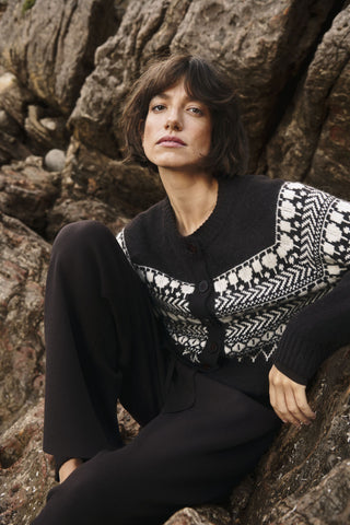 Part Two Charmaine Fairisle Cardigan