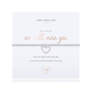 Joma Jewellery 3217 A Little We Will Miss You Bracelet