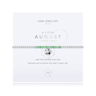 Joma Jewellery 3467 A Little Birthstone Bracelet August Aventurine