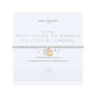 Joma Jewellery 4359 A Little Neighbours By Chance Friends By Choice Bracelet