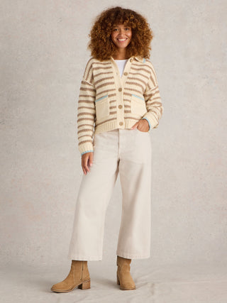 White Stuff Tia Wide Leg Crop Jean