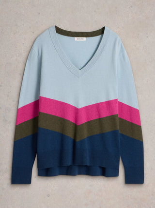 White Stuff Maggie V-neck Jumper