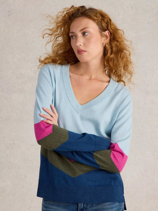 White Stuff Maggie V-neck Jumper