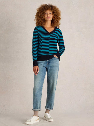 White Stuff Maggie V-neck Jumper