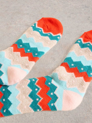 White Stuff Ziggy Sparkle Cabin Socks