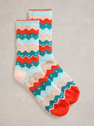 White Stuff Ziggy Sparkle Cabin Socks