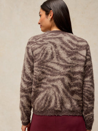 White Stuff Fluffy Animal Jumper