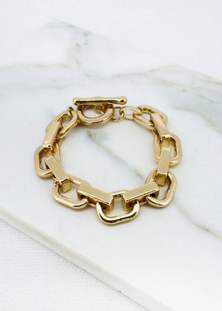 Envy Large Link T-bar Bracelet