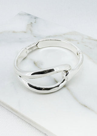 Envy Double Looped Hinged Bangle