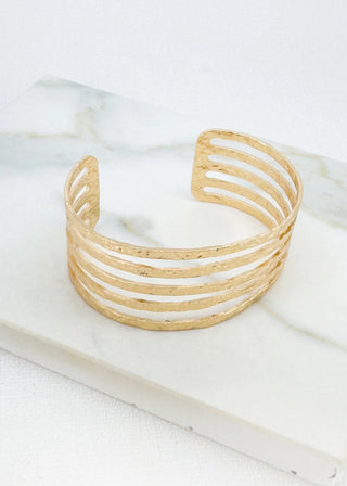Envy Textured Layered Cuff