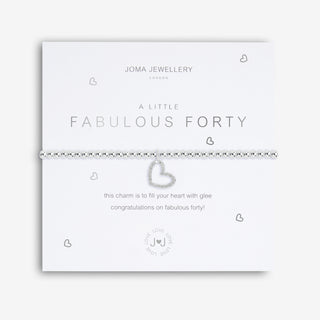 Joma Jewellery 4954 A Little Fabulous Forty Bracelet