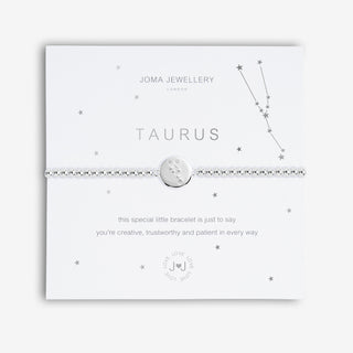 Joma Jewellery 4989 Star Sign A Little Taurus Bracelet