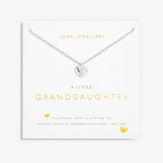 Joma Jewellery 6115 A Little Granddaughter Necklace