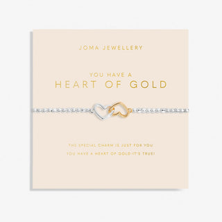 Joma Jewellery 6162 Forever Heart Of Gold Bracelet