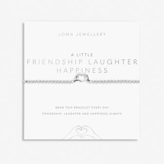 Joma Jewellery 7019D A Little Friendship Laughter Happiness Bracelet