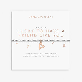 Joma Jewellery 7415 A Little Lucky To Have A Friend Like you