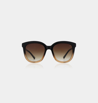 A.Kjaerbede Billy Sunglasses in Black/Brown