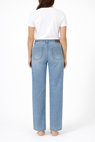 Red Button Colette Jeans with Belt 31" Leg