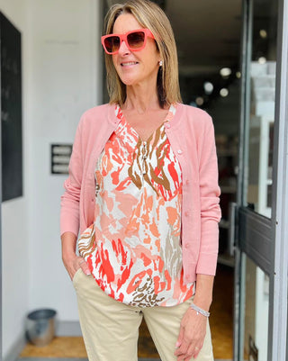 Fransa Relax Sleeveless Top