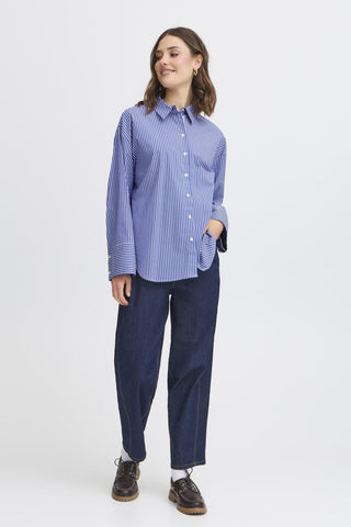Fransa Fina Pinstripe Shirt